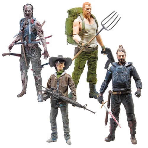 The Walking Dead Comic Series 4 Action Figure Set